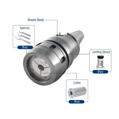 Lathe OZ25 Collet Chuck CATE Tool Holder For CNC Machining Tool